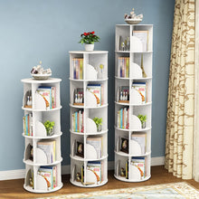 360° Rotating Stackable Storage Shelves & Bookshelf Organizer