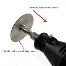 Mini HSS Circular Saw Blades, 6-Piece Rotary Tool Set, 22-44 mm - image 2