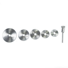 Mini HSS Circular Saw Blades, 6-Piece Rotary Tool Set, 22-44 mm - image 3