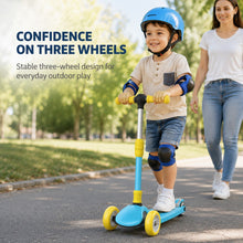 Kids 3-Wheel Kick Scooter with Adjustable Handlebar and Light-Up Wheels - image 3