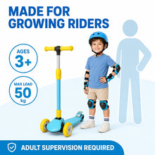 Kids 3-Wheel Kick Scooter with Adjustable Handlebar and Light-Up Wheels - image 8