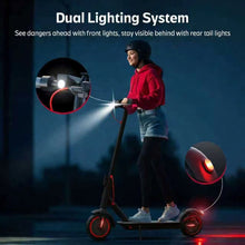 350W Foldable Electric Scooter for Adults with App Control, 8.5" Honeycomb Tires, Dual Brakes, 10.4Ah Battery Commuter E-Scooter Up to 30 km/h