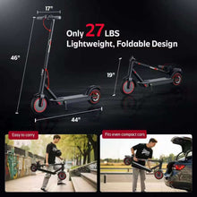 350W Foldable Electric Scooter for Adults with App Control, 8.5" Honeycomb Tires, Dual Brakes, 10.4Ah Battery Commuter E-Scooter Up to 30 km/h