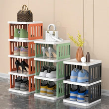 12-Tier Shoe Storage Rack, Compact Narrow Shoe Cabinet Organizer for Home, Bedroom, Entryway, Closet