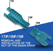 24-in-1 Sink Wrench Tool, Faucet Installer, Tight Space Plumbing - image 2