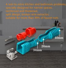 24-in-1 Sink Wrench Tool, Faucet Installer, Tight Space Plumbing - image 7