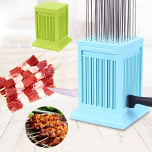 49-Hole Wear Meat String Machine BBQ Skewer Kabob Maker Kit - Default Title