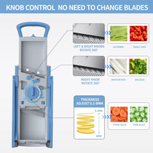 Adjustable Mandoline Slicer, 0.1–8 mm, Julienne and Dice - image 9