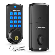 Electronic Keypad Deadbolt with Keyless Entry and Auto-Lock, Black - image 1