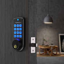 Electronic Keypad Deadbolt with Keyless Entry and Auto-Lock, Black - image 6