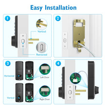 Electronic Keypad Deadbolt with Keyless Entry and Auto-Lock, Black - image 7