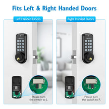 Electronic Keypad Deadbolt with Keyless Entry and Auto-Lock, Black - image 8
