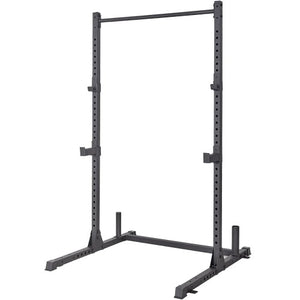 Squat Rack 800LB Capacity Power Rack 2"x 2" Steel Power Cage Exercise Stand with 2 J-Hooks for Bench Press, Weightlifting and Strength Training