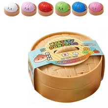Dumpling Squishy Toy with Glitter and Steamer-Style Box, 8.5 cm - image 1