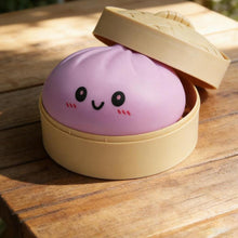 Dumpling Squishy Toy with Glitter and Steamer-Style Box, 8.5 cm - image 5