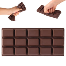 Squishy Toy Chocolate Bar, Soft Rubber Fidget Stress Toy, 6.22 in - image 7