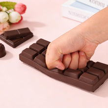 Squishy Toy Chocolate Bar, Soft Rubber Fidget Stress Toy, 6.22 in - image 2