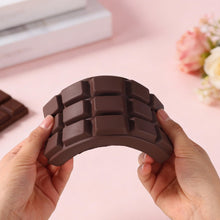 Squishy Toy Chocolate Bar, Soft Rubber Fidget Stress Toy, 6.22 in - image 3