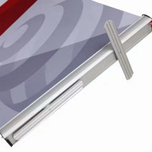 Roll Up Banner Stand, 85 x 200 cm Retractable Display with Bag - image 5