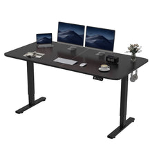 Electric Standing Desk, 160 x 70 cm Steel Adjustable Height Desk, Quick Assembly, Ultra-Quiet Motor - SM22F-05R-1670 - White