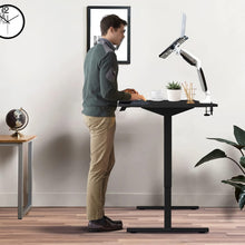 Electric Standing Desk, 160 x 70 cm Steel Adjustable Height Desk, Quick Assembly, Ultra-Quiet Motor - SM22F-05R-1670 - image 7