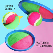 Toss and Catch Ball Set Hand Straps 19 cm Outdoor Family Game - image 4