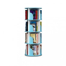 360° Rotating Stackable Storage Shelves & Bookshelf Organizer