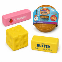 Food-Themed Slow-Rising Squishy Toys, 4-Piece Fidget Set, Ages 3+ - image 1