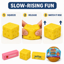 Food-Themed Slow-Rising Squishy Toys, 4-Piece Fidget Set, Ages 3+ - image 5