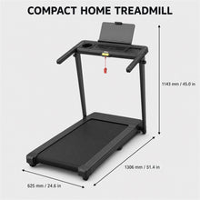 3-in-1 Folding Treadmill, 2.5 HP, 6% Incline, 12 km/h - image 6