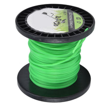 String Trimmer Line 2.0mm x 100m, Green Nylon Replacement Trimmer Cord, Durable Round Weed Eater Line for Lawn Mowers, Grass Trimmers and Garden