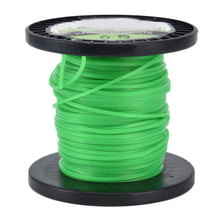String Trimmer Line 2.0mm x 100m, Green Nylon Replacement Trimmer Cord, Durable Round Weed Eater Line for Lawn Mowers, Grass Trimmers and Garden