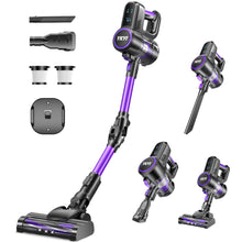 Cordless Vacuum Cleaner, 40kPa, 450W, Up to 50-Minute Runtime, Violet