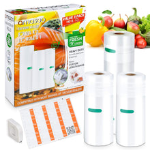 Vacuum Sealer Rolls, 3-Pack, 8-Inch and 11-Inch, 150 ft - image 1