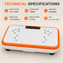 Whole-Body Vibration Plate with 99 Speeds, Remote and Resistance Bands - image 6