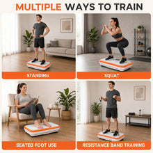 Whole-Body Vibration Plate with 99 Speeds, Remote and Resistance Bands - image 8