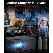 Mini Portable Projector with 130" Display HD Home Theater Projector for TV Stick, Phone, Laptop, PS5, USB, HDMI Compact & Lightweight Design Indoor/Outdoor Movie & Gaming Projector Model W13