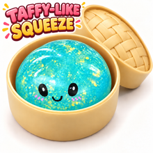 Taffy-Like Bun Squishy Toy with Soft, Thick Squeeze for Relaxing Tactile Play