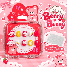 12PC Kids Press-On Nails with Adhesive Tabs