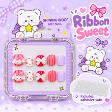 12PC Kids Press-On Nails with Adhesive Tabs