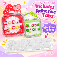 12PC Kids Press-On Nails with Adhesive Tabs