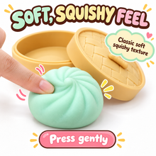 Mini Bao Squishy Toy Set, 5 Pack with Soft Classic Squishy Feel