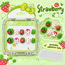 12PC Kids Press-On Nails with Adhesive Tabs