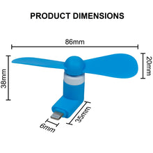 iPhone Mini Mobile Fan, Assorted Colors (24-Pack) - image 5