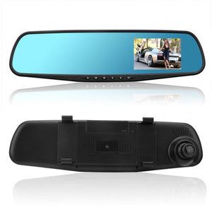 Vehicle Blackbox DVR Car Rear View Mirror with full 1080p HD Recording