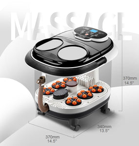 Intexca Automatic Multifunction Massaging Foot Spa Health Massage Foot Bath