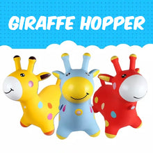 Inflatable Giraffe Hopper Bouncing Toy for Kids, Toddlers, Boys, Girls