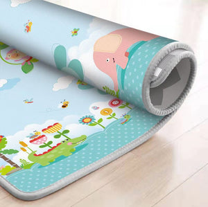 YingZhiLi Baby Power Silk Playmat Fabric Crawl Mat - 2 x 1.8 M