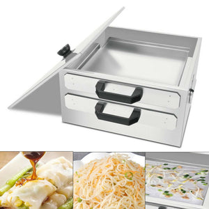 2-Layer Stainless Steel Rice Noodle Roll Vermicelli Steam Machine