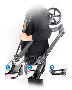9X Adjustable Aluminium Kick Scooter Portable Ultra-Lightweight for Adult Youth
